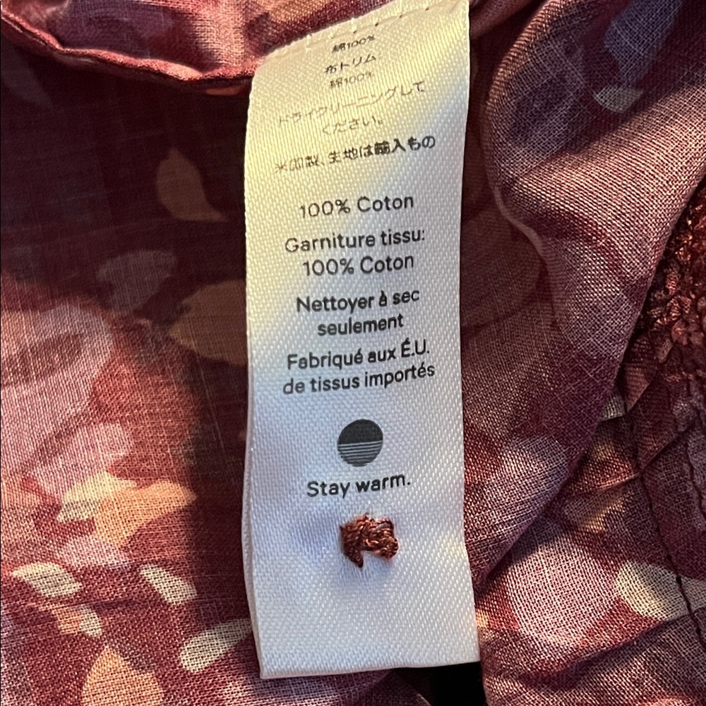 NWT Warm Brand Prairie Midi Dress - Picture 9 of 9
